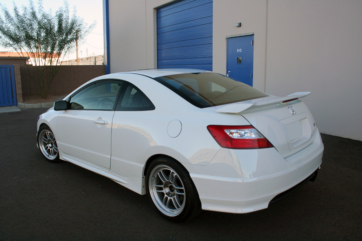 photo 5 Honda Civic custom wheels Enkei RPF1 17x9.0, ET +40, tire size 245/40 R17. x ET