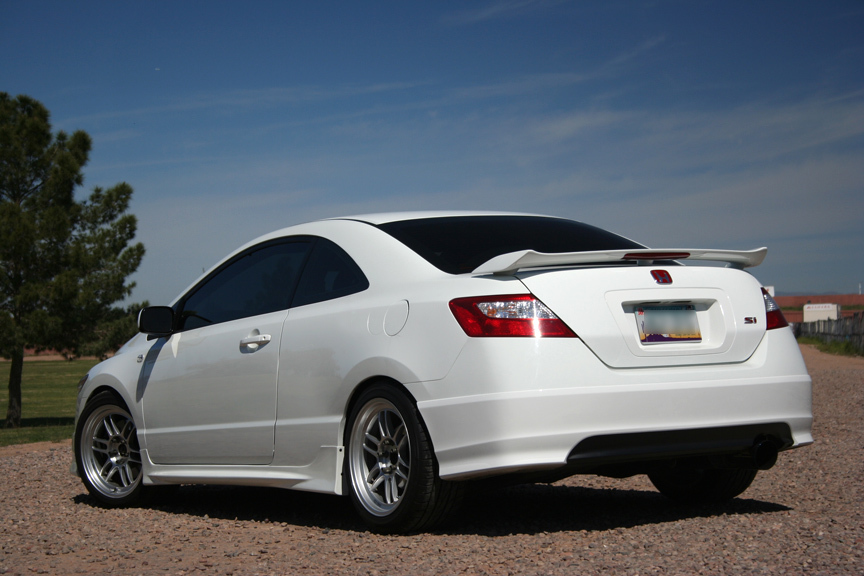 photo 7 Honda Civic custom wheels Enkei RPF1 17x9.0, ET +40, tire size 245/40 R17. x ET