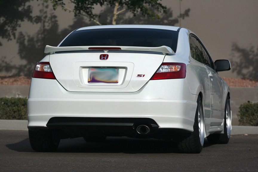 photo 10 Honda Civic custom wheels Enkei RPF1 17x9.0, ET +40, tire size 245/40 R17. x ET