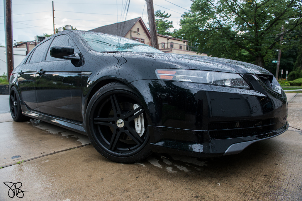 photo 1 Acura TL custom wheels TSW Mirabeau 18x9.0, ET +30, tire size 235/40 R18. x ET