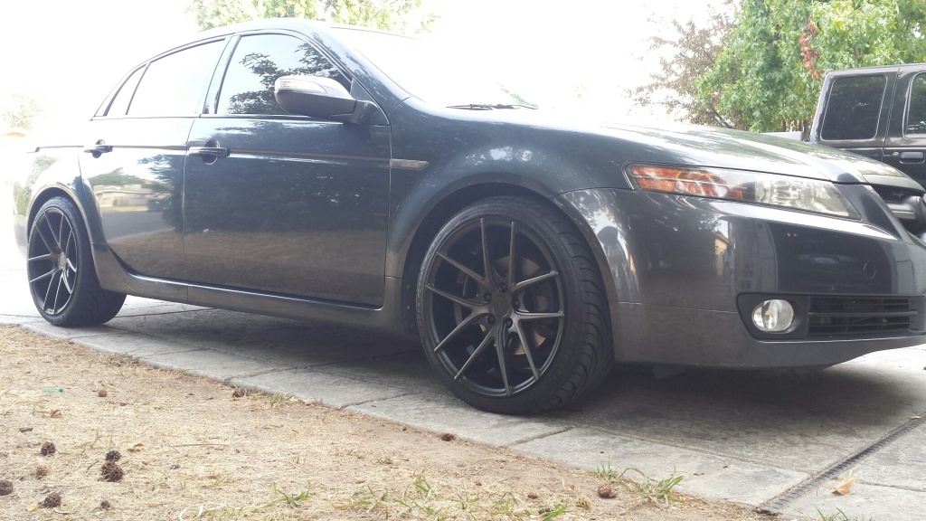 photo 2 Acura TL custom wheels Niche 130 18x9.5, ET +35, tire size 225/35 R18. x ET