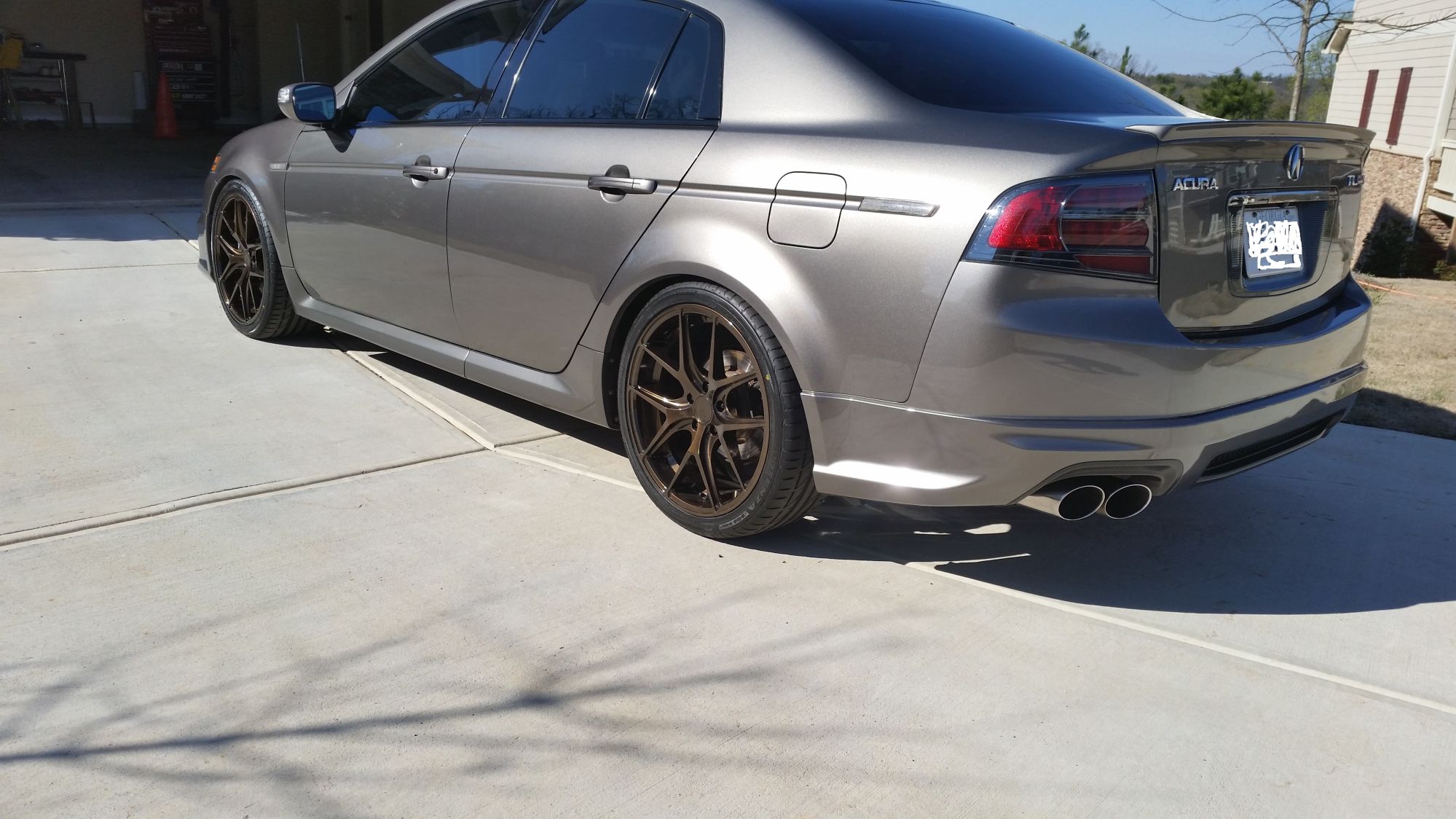 photo 2 Acura TL custom wheels Avant Garde M580 19x8.5, ET +35, tire size 245/35 R19. x ET 