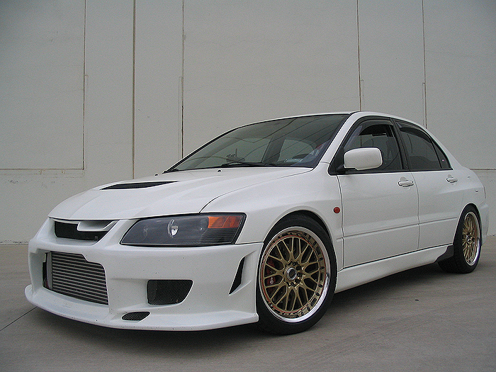 photo 2 Mitsubishi Lancer Evolution custom wheels Volk gtu 18x9.0, ET +28, tire size X R18. x ET