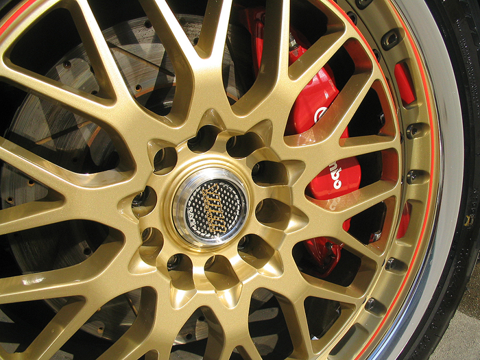 photo 1 Mitsubishi Lancer Evolution custom wheels Volk gtu 18x9.0, ET +28, tire size X R18. x ET