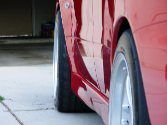 photo 2 Mitsubishi Lancer Evolution custom wheels Enkei RPF1 17x10.0, ET +18, tire size 255/40 R17. x ET