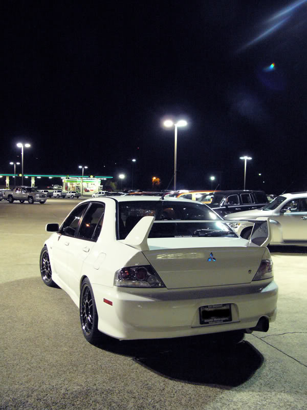 photo 3 Mitsubishi Lancer Evolution custom wheels Enkei RPF1s  18x8.5, ET +30, tire size X R18. x ET 