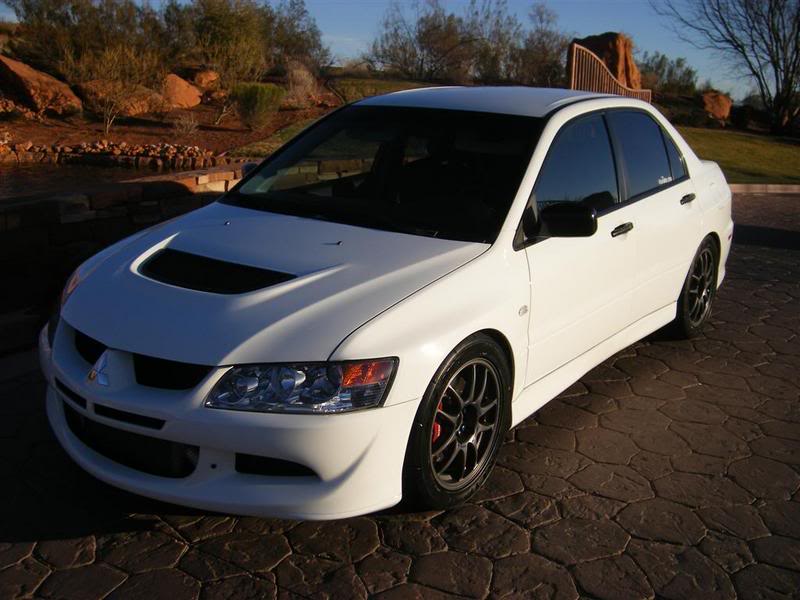 photo 4 Mitsubishi Lancer Evolution custom wheels Work CR-KAi 17x8.5, ET , tire size X R17. x ET
