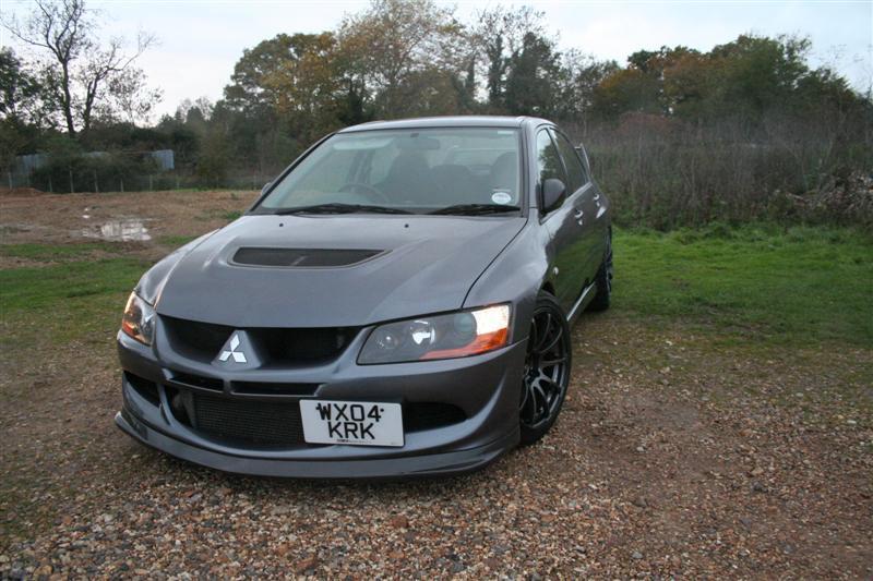 photo 3 Mitsubishi Lancer Evolution custom wheels Advan Rs 18x9.0, ET +29, tire size 245/40 R18. x ET