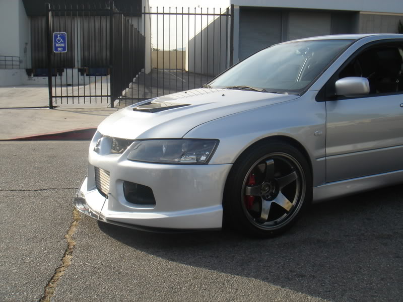 photo 1 Mitsubishi Lancer Evolution custom wheels   18x9.5, ET +22, tire size X R18. 18x9.5 ET+25