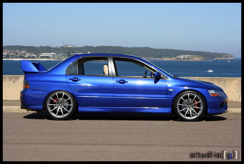 photo 5 Mitsubishi Lancer Evolution custom wheels Advan RS 19x9.0, ET +29, tire size 245/35 R19. x ET