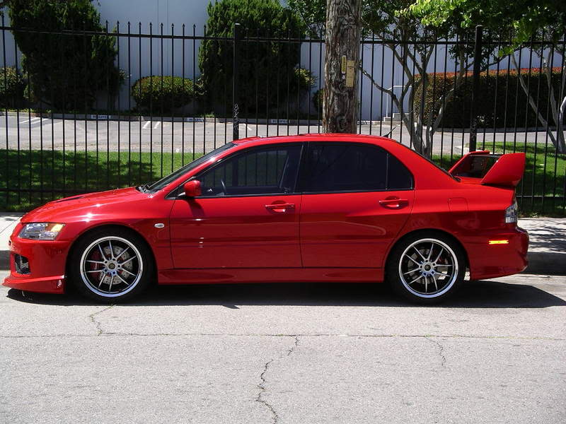 photo 3 Mitsubishi Lancer Evolution custom wheels Work  18x9.0, ET +30, tire size X R18. x ET 