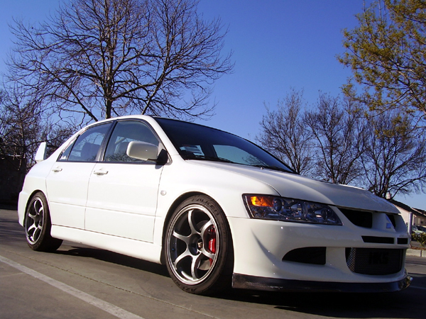 photo 1 Mitsubishi Lancer Evolution custom wheels Advan RGII 18x9.0, ET , tire size 235/40 R18. x ET