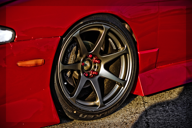 photo 4 Nissan S14 custom wheels CST Zero-1 18x9.5, ET +15, tire size 235/40 R18. x ET
