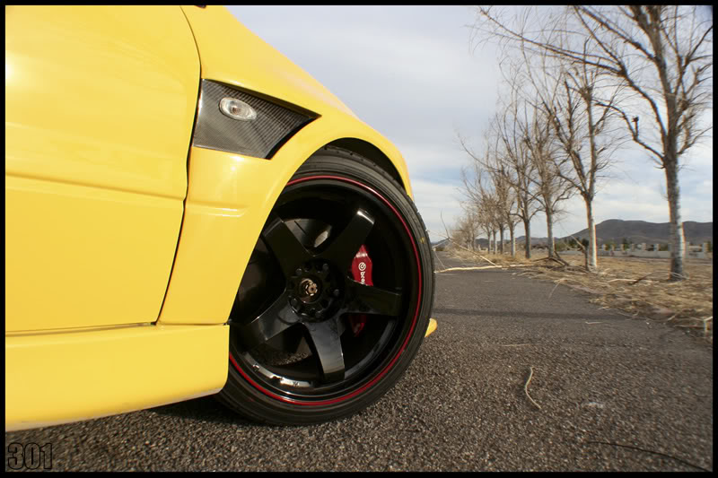 photo 1 Mitsubishi Lancer Evolution custom wheels Rota p45r 18x9.5, ET , tire size X R18. x ET
