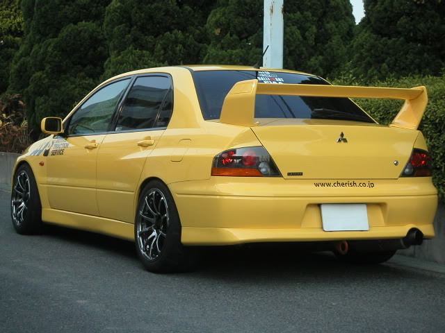 photo 2 Mitsubishi Lancer Evolution custom wheels Advan RS 17x9.5, ET +35, tire size X R17. x ET