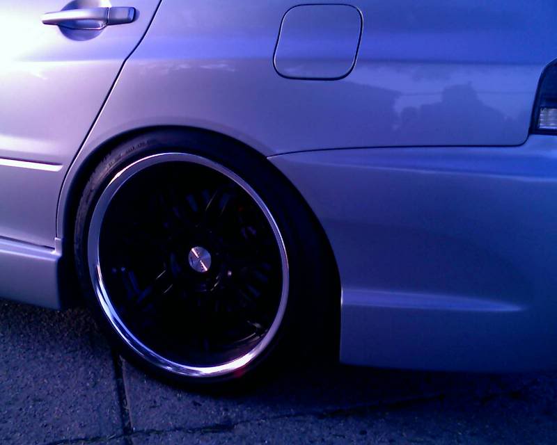 photo 3 Mitsubishi Lancer Evolution custom wheels Work Varianza 18x10.0, ET , tire size X R18. x ET