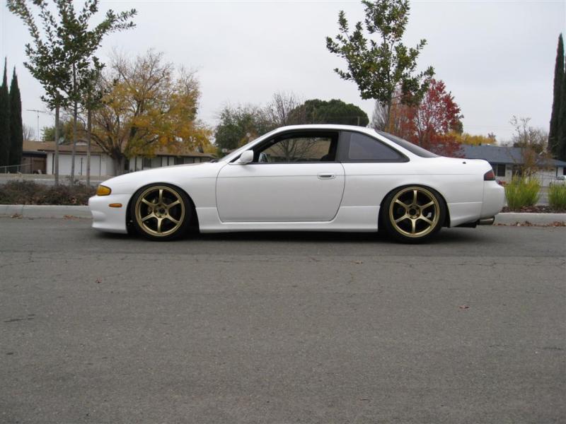 photo 1 Nissan S14 custom wheels Advan RG-II 18x9.0, ET -3, tire size 215/40 R18. 18x10.0 ET+15 245/40 R18