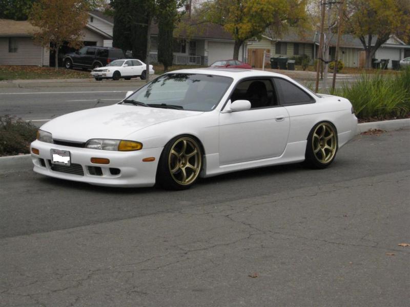 photo 2 Nissan S14 custom wheels Advan RG-II 18x9.0, ET -3, tire size 215/40 R18. 18x10.0 ET+15 245/40 R18
