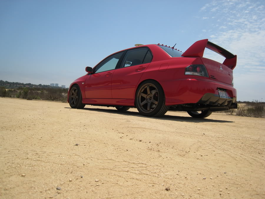 photo 3 Mitsubishi Lancer Evolution custom wheels   18x9.5, ET +22, tire size X R18. 18x9.5 ET+22 