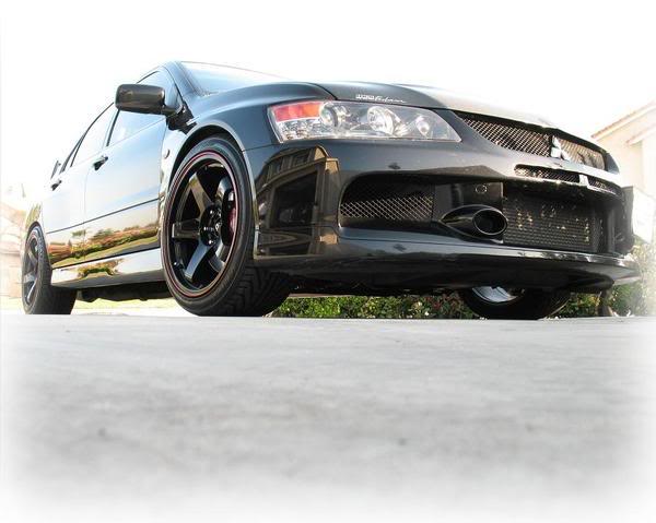 photo 1 Mitsubishi Lancer Evolution custom wheels   18x9.5, ET +30, tire size X R18. x ET 