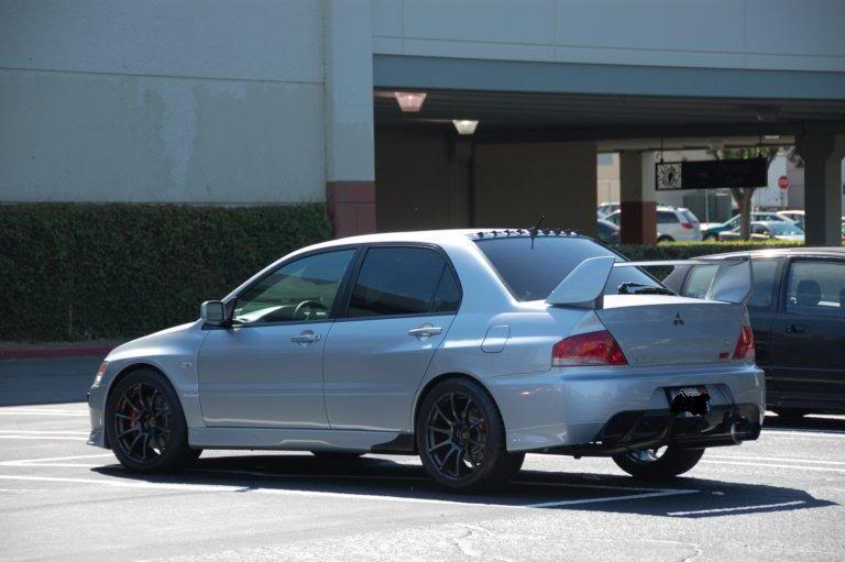 photo 1 Mitsubishi Lancer Evolution custom wheels Advan RS 18x9.0, ET +29, tire size 255/35 R18. x ET