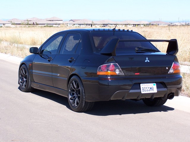 photo 3 Mitsubishi Lancer Evolution custom wheels Advan RS  17x9.0, ET +29, tire size X R17. x ET