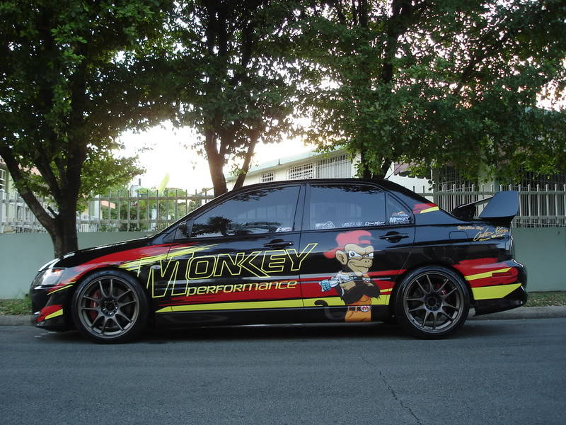 photo 1 Mitsubishi Lancer Evolution custom wheels WORK Emotion CR-Ka 18x, ET , tire size X R18. x ET