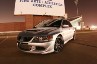 photo 1 Mitsubishi Lancer Evolution custom wheels Enkei RPM2 18x9.0, ET , tire size 255/35 R18. x ET