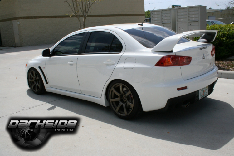 photo 1 Mitsubishi Lancer Evolution custom wheels   18x9.5, ET +20, tire size X R18. x ET