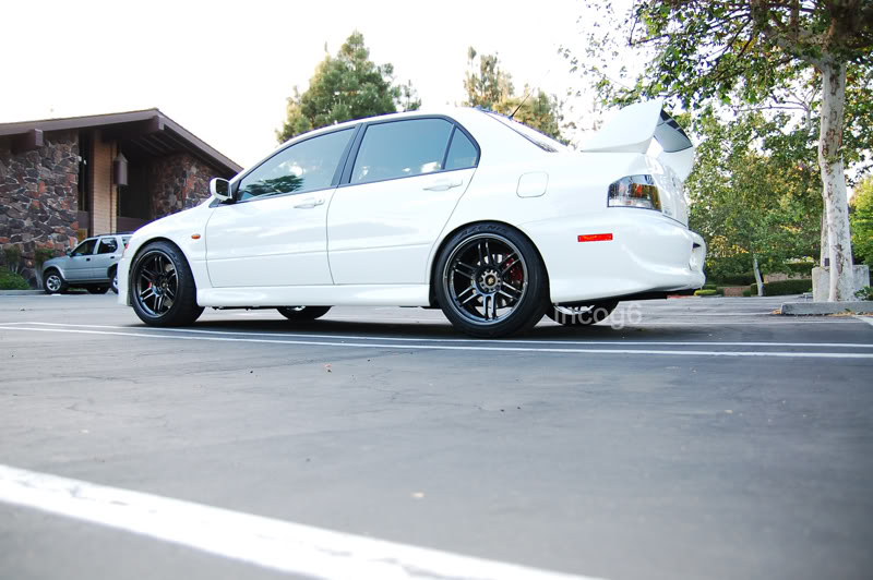 photo 6 Mitsubishi Lancer Evolution custom wheels AME TM-02 18x9.5, ET +22, tire size X R18. x ET