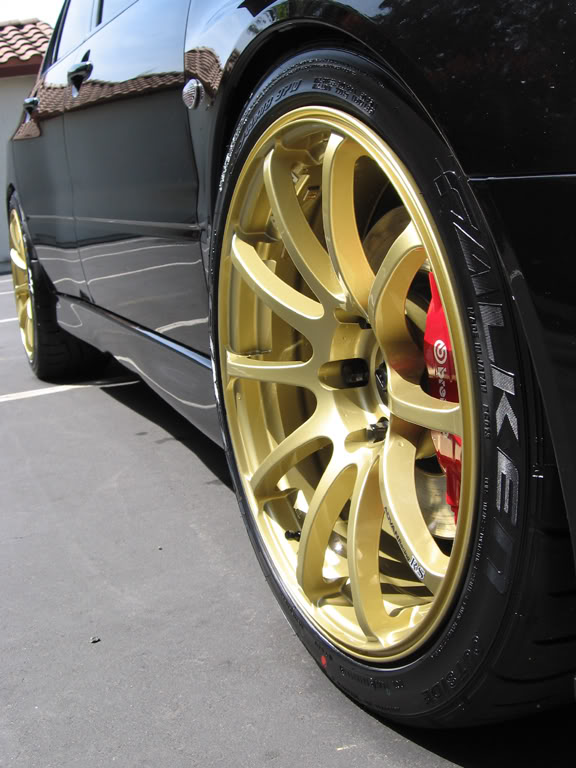 photo 1 Mitsubishi Lancer Evolution custom wheels Advan RS 18x9.0, ET +29, tire size X R18. x ET