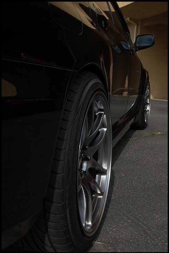 photo 1 Mitsubishi Lancer Evolution custom wheels Rota Torque-R 18x9.5, ET +35, tire size X R18. x ET