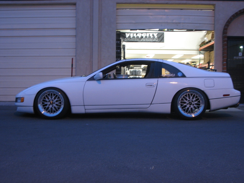 photo 1 Nissan 300ZX 2-seat custom wheels BBS LMs 18x10.0, ET +20, tire size 255/35 R18. x ET