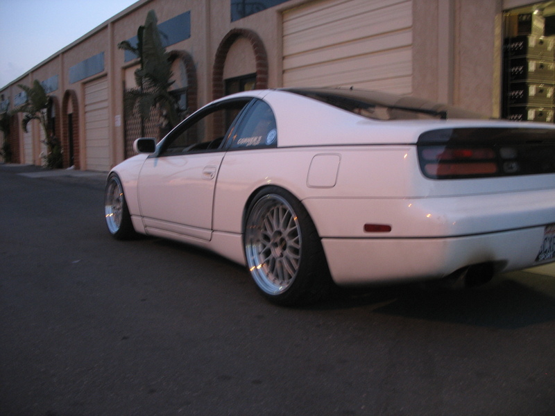 photo 3 Nissan 300ZX 2-seat custom wheels BBS LMs 18x10.0, ET +20, tire size 255/35 R18. x ET