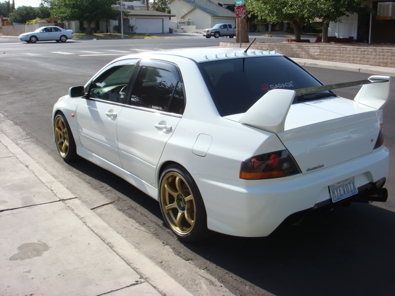 photo 2 Mitsubishi Lancer Evolution custom wheels  RGII 18x9.0, ET +29, tire size 245/40 R18. x ET