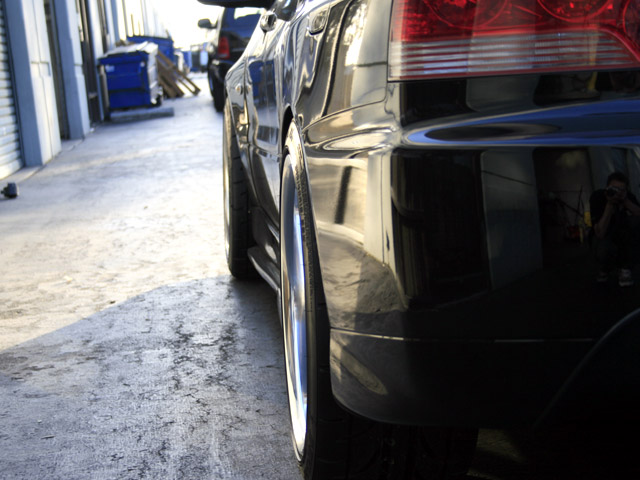 photo 5 Mitsubishi Lancer Evolution custom wheels WORK VS-TX 18x9.5, ET +15, tire size X R18. 18x9.5 ET+26 