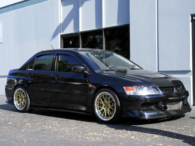 photo 7 Mitsubishi Lancer Evolution custom wheels WORK VS-TX 18x9.5, ET +15, tire size X R18. 18x9.5 ET+26 