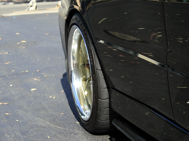 photo 2 Mitsubishi Lancer Evolution custom wheels WORK VS-TX 18x9.5, ET +15, tire size X R18. 18x9.5 ET+26 