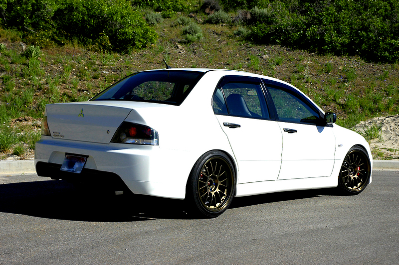 photo 4 Mitsubishi Lancer Evolution custom wheels   18x9.5, ET +12, tire size X R18. x ET