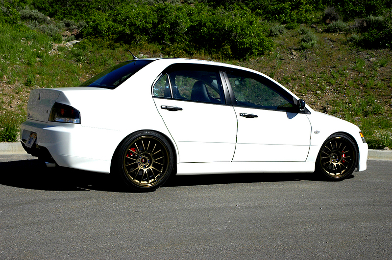 photo 2 Mitsubishi Lancer Evolution custom wheels   18x9.5, ET +12, tire size X R18. x ET