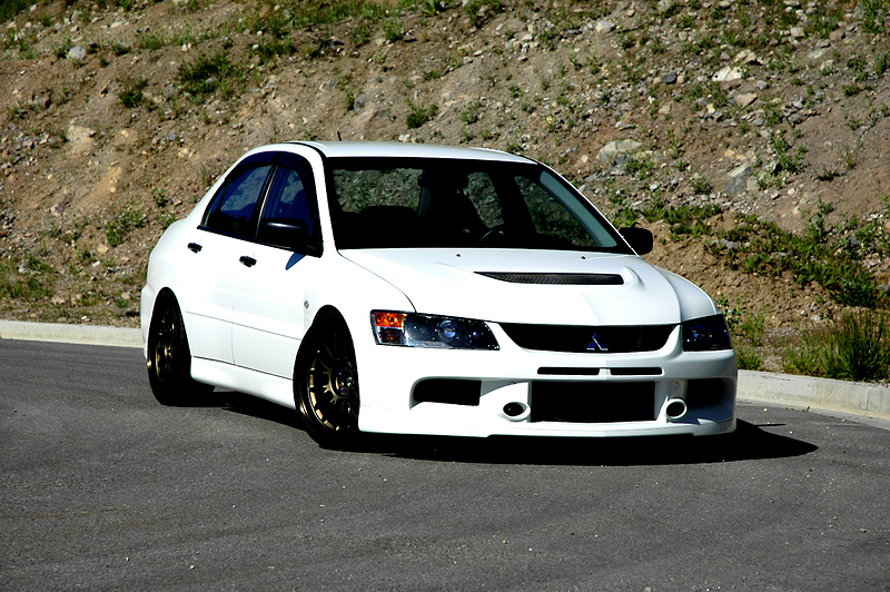 photo 5 Mitsubishi Lancer Evolution custom wheels   18x9.5, ET +12, tire size X R18. x ET