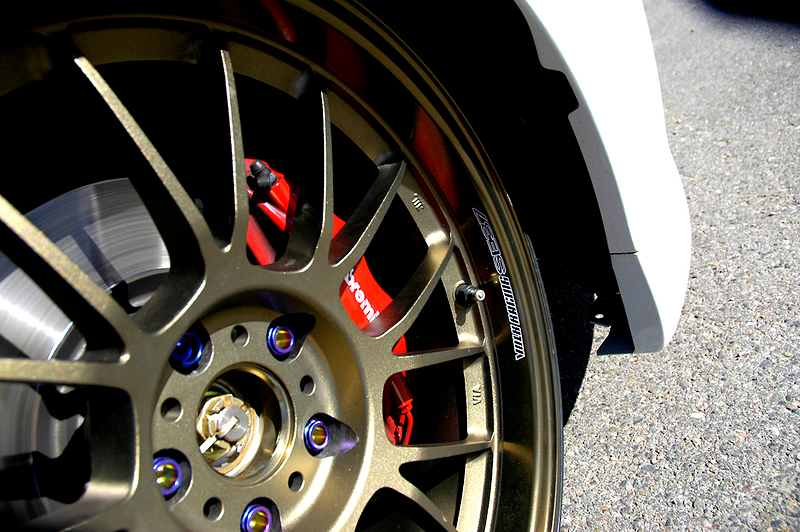 photo 1 Mitsubishi Lancer Evolution custom wheels   18x9.5, ET +12, tire size X R18. x ET