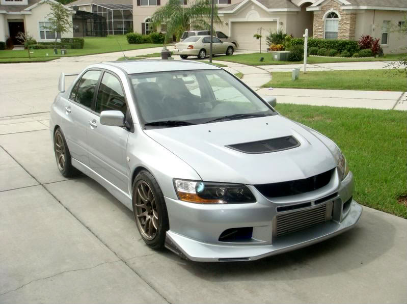 photo 4 Mitsubishi Lancer Evolution custom wheels Work Emotion CR-Kai 17x9.0, ET +17, tire size 245/45 R17. 17x9.0 ET+28