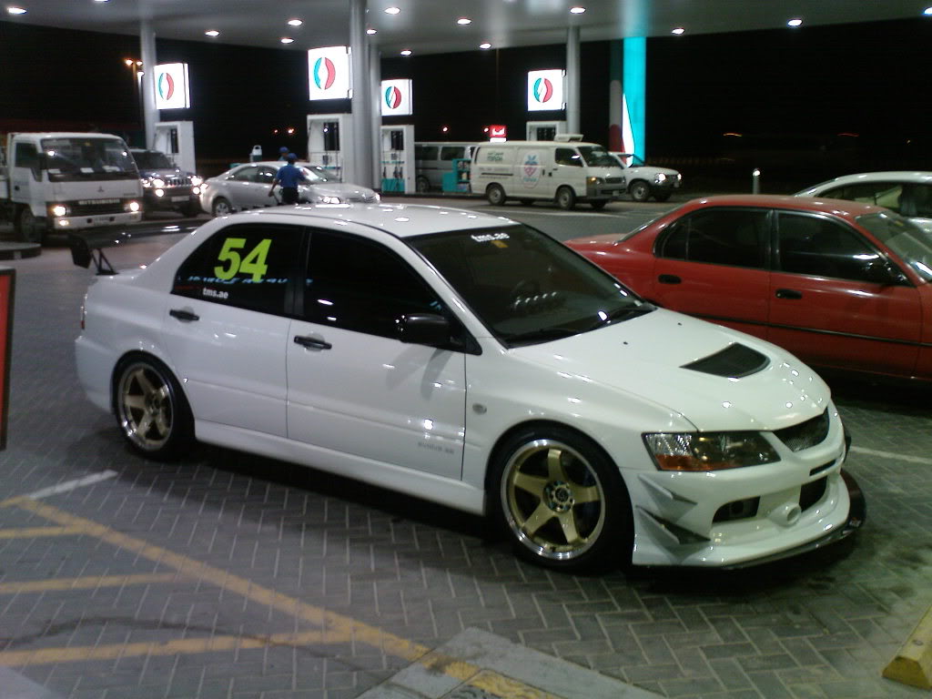 photo 5 Mitsubishi Lancer Evolution custom wheels Rota P45R 18x9.5, ET +27, tire size 285/30 R18. x ET