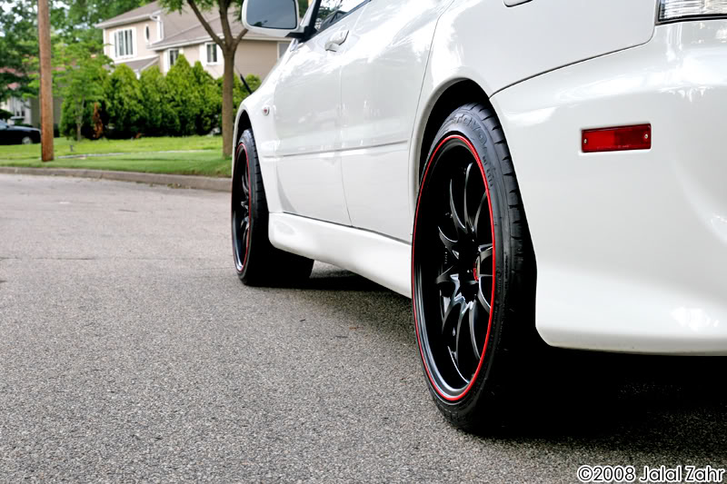 photo 1 Mitsubishi Lancer Evolution custom wheels Volk CE28N 18x9.5, ET +34, tire size 255/35 R18. x ET