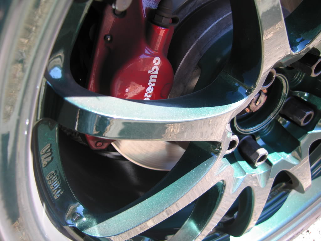 photo 3 Mitsubishi Lancer Evolution custom wheels Rays CE28 17x9.0, ET +22, tire size X R17. 17x9.0 ET+35