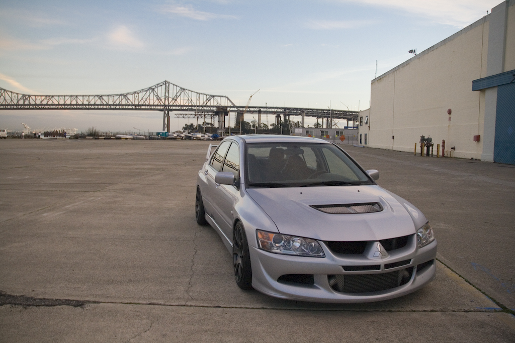 photo 1 Mitsubishi Lancer Evolution custom wheels Weds SA-67R 18x9.0, ET +20, tire size 235/40 R18. x ET