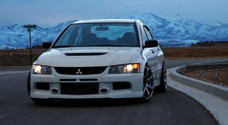 photo 3 Mitsubishi Lancer Evolution custom wheels Work XT7 18x9.5, ET +12, tire size X R18. x ET