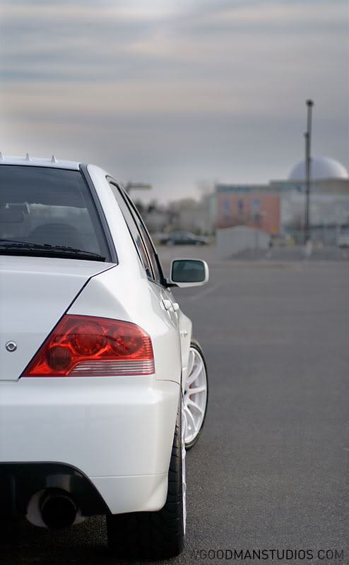 photo 2 Mitsubishi Lancer Evolution custom wheels Advan Racing  RS  18x9.0, ET +29, tire size 255/35 R18. x ET