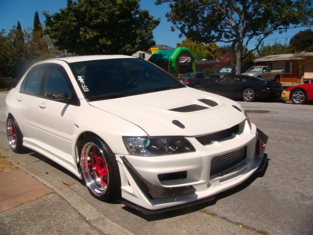 photo 1 Mitsubishi Lancer Evolution custom wheels   18x11.0, ET +5, tire size X R18. 18x10.0 ET+5